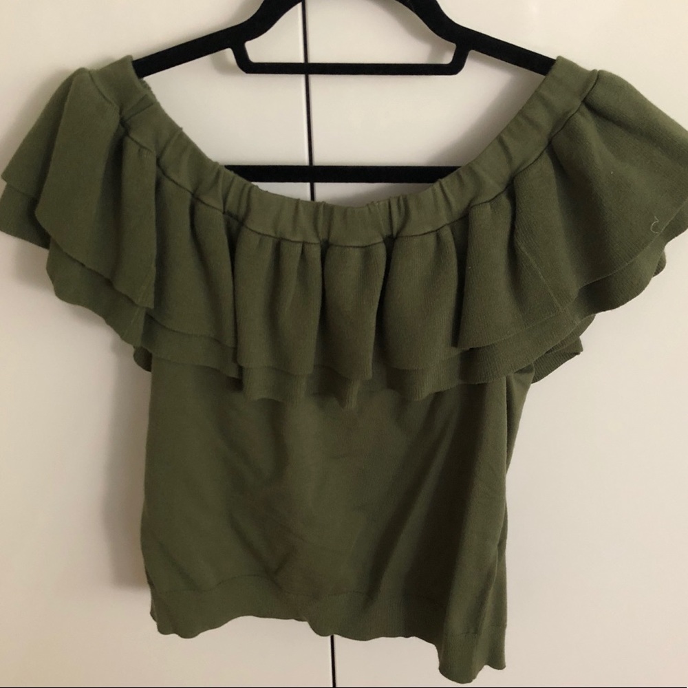 J Crew off shoulder top